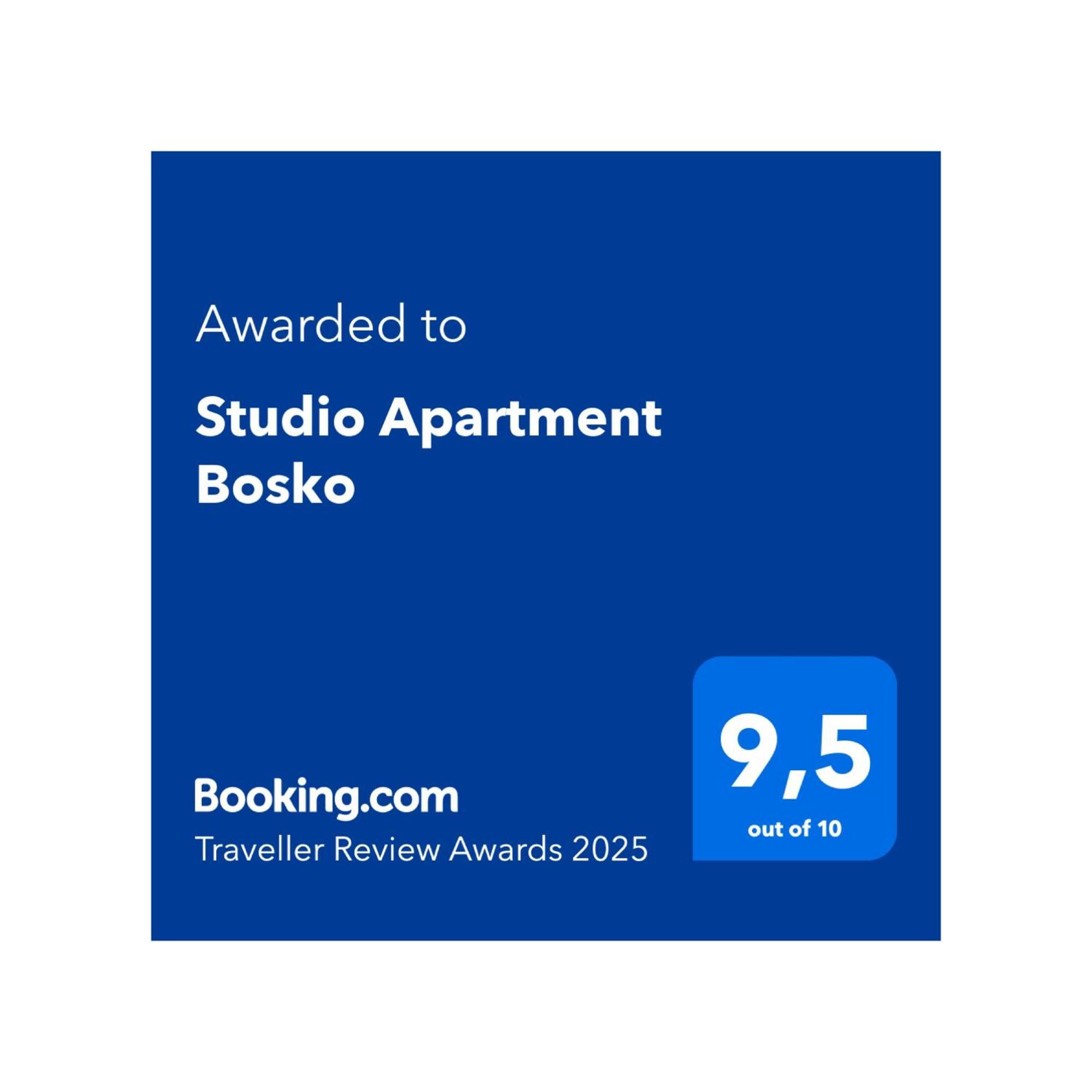 Studio Apartment Bosko Новалья Экстерьер фото